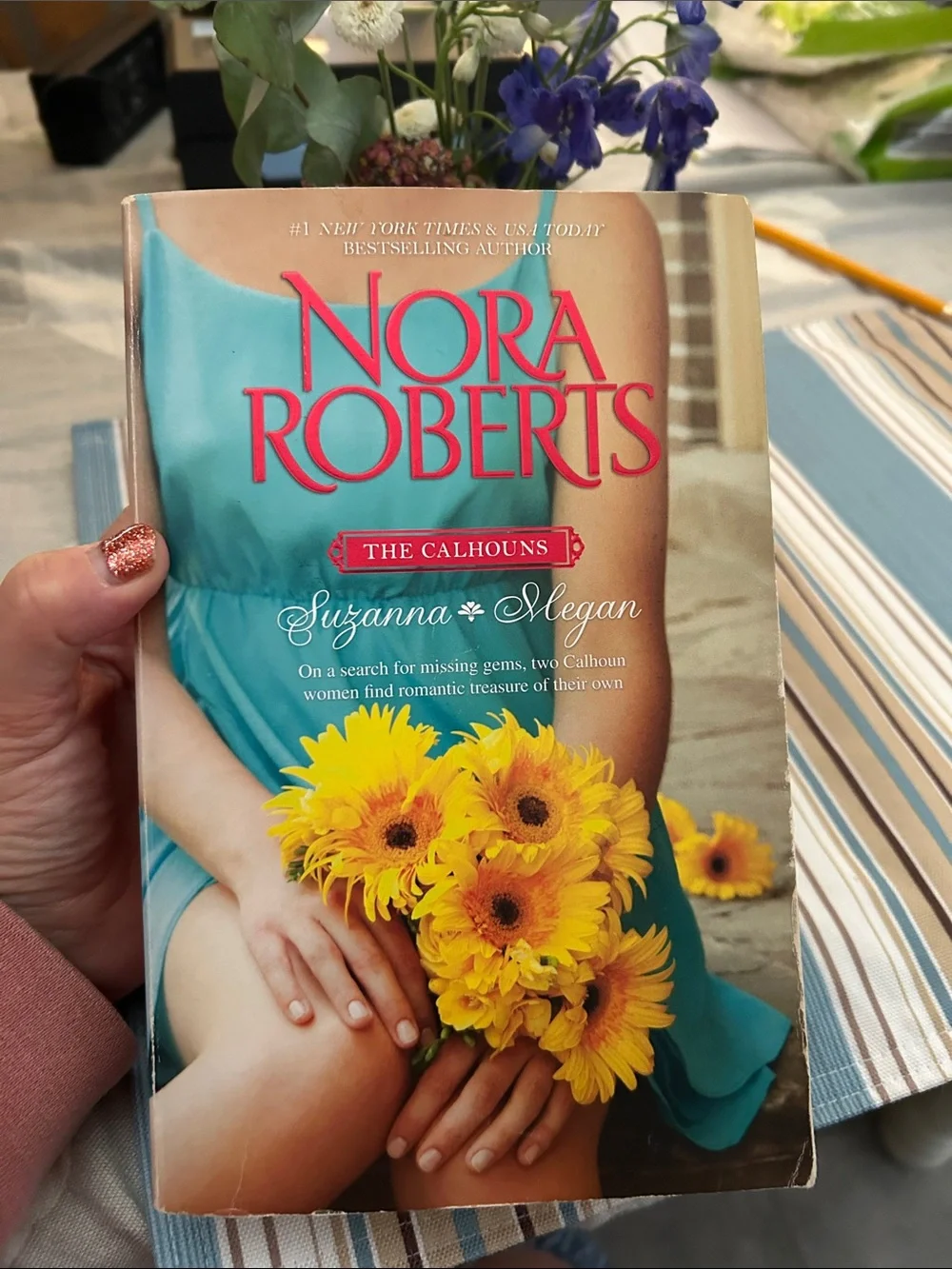 Nora Roberts the Calhouns Suzanna & Megan Paperback Book